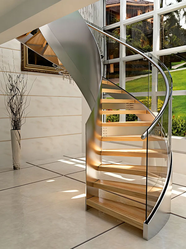 弧形樓梯：不僅僅是連接樓層之間的通道