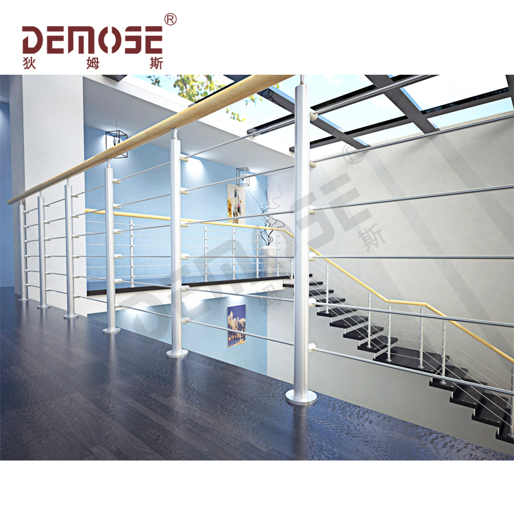 廣州閣樓室內樓梯欄桿扶手工程案例