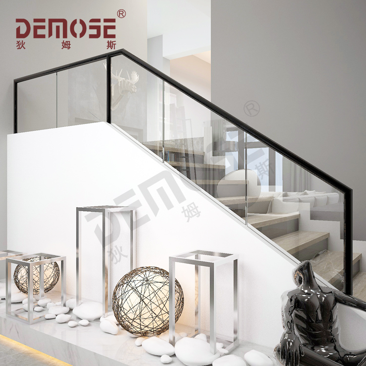 廣州簡約樓梯玻璃護(hù)欄工程