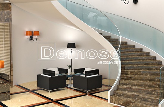 樓梯玻璃扶手安裝的要點有哪些？安裝難度大嗎？