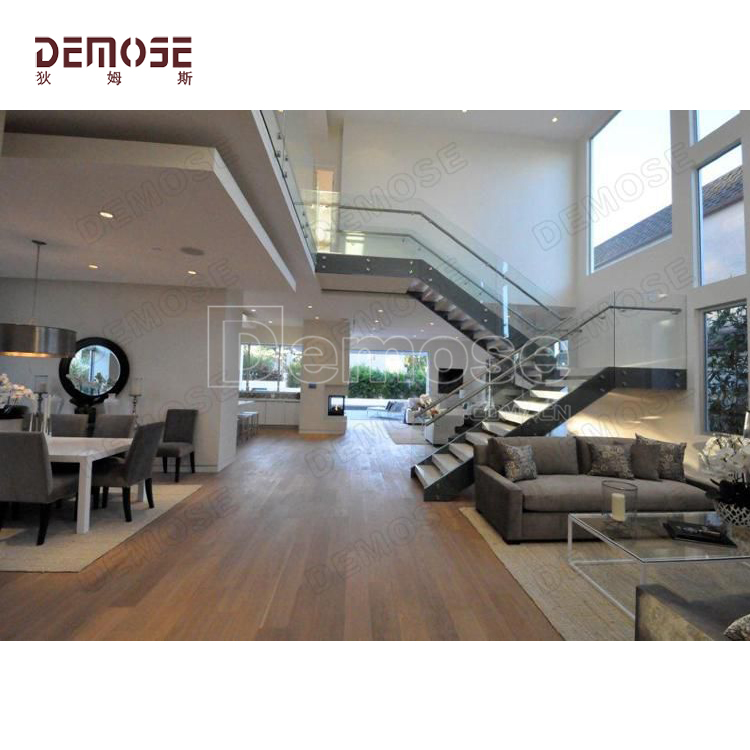 美國L.A雙鋼板玻璃樓梯