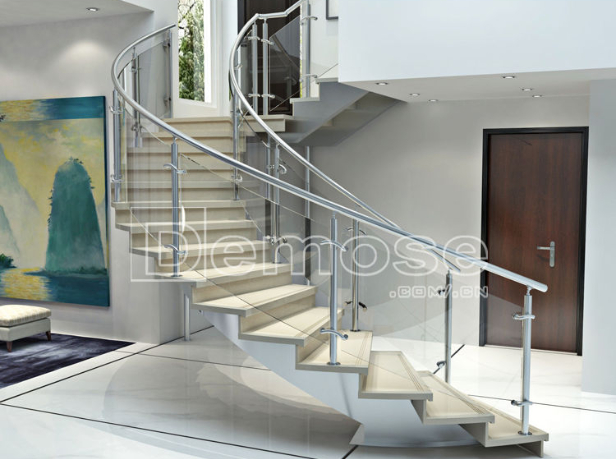 弧形樓梯圖片 弧形樓梯圖片