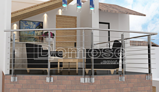 別墅陽臺護欄用什么材料好？