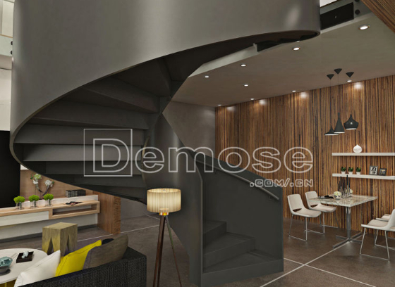 別墅旋轉樓梯：實用、美觀、時尚的完美融合