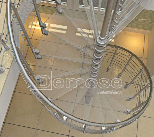 不銹鋼材質在旋轉樓梯扶手設計中的獨特運用