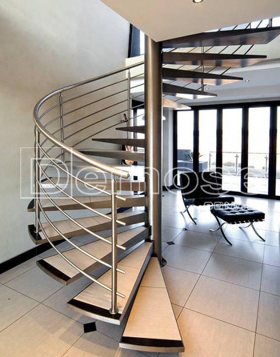 時尚設計與實用性結合：探索中柱旋轉樓梯的魅力