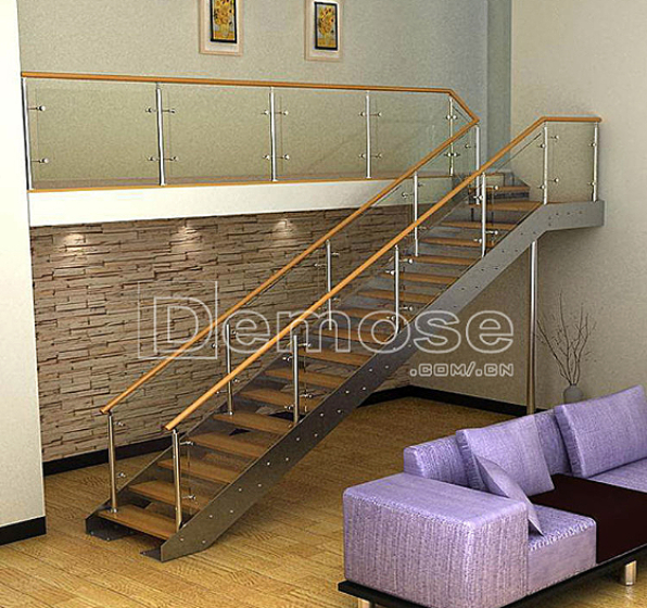 鋼結構樓梯欄桿扶手圖片