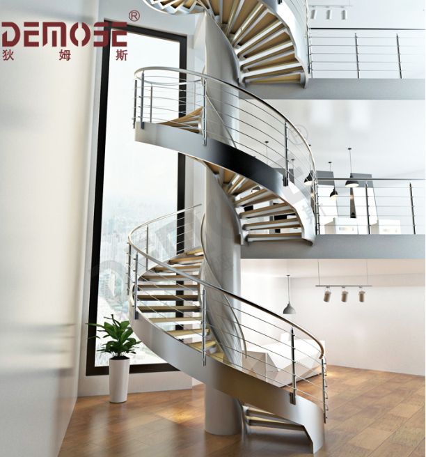 旋轉樓梯的優缺點：設計美學與實用考量的交織