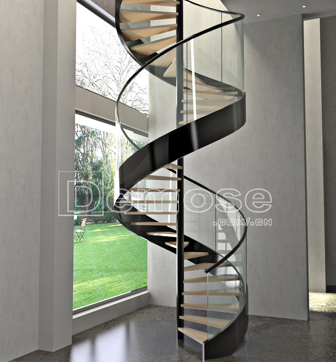 旋轉樓梯的優缺點：設計美學與實用考量的交織