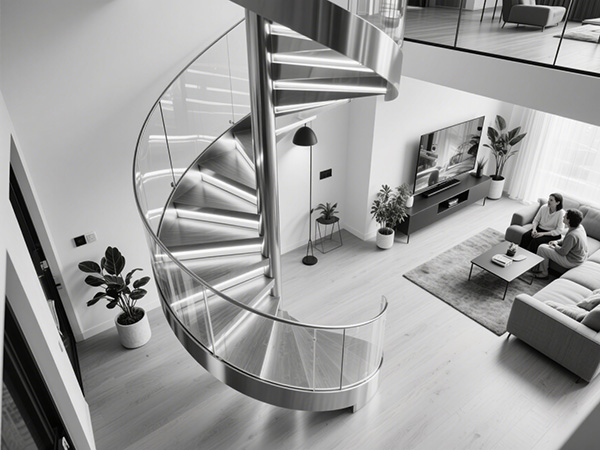 螺旋樓梯：優雅旋轉中的安全與設計挑戰