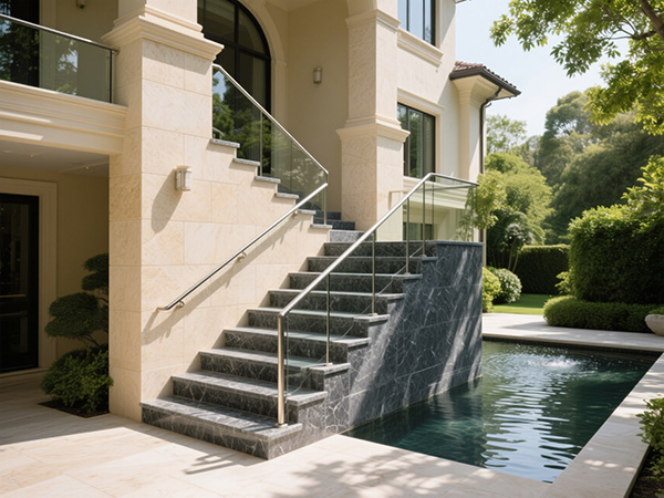 別墅露天樓梯定制指南：狄姆斯為您打造戶外藝術階梯